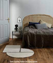 Bett rückenteil schön / polsterbett hohes kopfteil schon. Bari Bett Kopfteil Rattan Retro Mobel Matz Mobel Vintage Designermobel