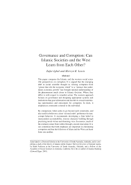 Negara berkembang kondisi ekonomi masyarakat pada suatu negara merupakan termin apakah negara tersebut kategori maju, berkembang atau negara terbelakang. Pdf Governance And Corruption Can Islamic Societies And The West Learn From Each Other