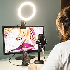 Mamen 26cm Portable Selfie Ring Light For Youtube Live Streaming Studio Video Led Dimmable Photography Lighting With Usb Cable Photographic Lighting Aliexpress