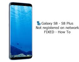 With our online service you can safely and permanently unlock your device from the . Fix Galaxy S8 Not Registered On Network 2021