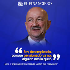 Carlos Salinas de Gortari, expresidente de México, apareció en Genuina  Podcast, espacio donde se declaró “desempleado” y lamentó la pérdida de su  pensión, eliminada durante el gobierno de AMLO
