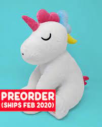 Honey Is Always Looking For More Friends Adopt Your Very Own Honey The Unicorn And Be Part Of The Legendary Human Squad Honey Unicorn Plush Memory Foam Plush