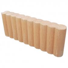 Découvrez nos bordures en bambou, fer forgé, acier et caoutchouc. Bordure De Jardin Colonnade En Beton Presse 50 X 6 5 X 20 Cm Saumon