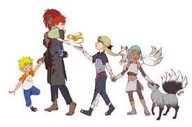 Jinchuuriki Family Naruto 6 Kurama Kyuubi Gaara 6 Yugito 13 Fu 8 Fuji White Fox And Momiji Silver Fo Disney Animated Movies Tv Tropes Naruto