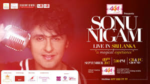 Sonu Nigam Live in Sri Lanka 2017