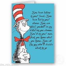 Seuss quotes just might encourage you to order green eggs and ham for breakfast. Kindergarten Graduation Quotes Dr Seuss Positive Quotes