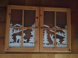 Winterlandschaft Im Fenster Adventfenster Adventsfenster Weihnachtsideen