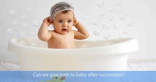 Fill up the bath before the toddler gets in. Can We Give Bath To Baby After Vaccination Kidschildren