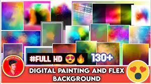 Digital Painting Background Flex Background Hd Master Editz Youtube