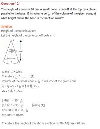 Surface Areas And Volumes Cbse Class 10 Extra Questions With Solutions This Or That Questions Basic Math Skills Maths Solutions