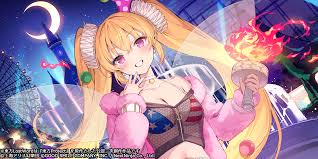 rangu, clownpiece, touhou, touhou lostword, highres, 1girl, american flag,  american flag bikini, american flag print, bare shoulders, bikini, bikini  top only, blonde hair, breasts, choker, cleavage, crescent moon, flag  print, fur-trimmed jacket,