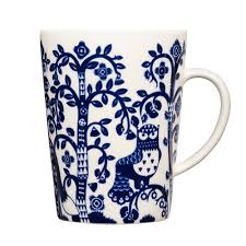 The taika saucer's rounded edges make it perfect for an espresso cup. Iittala Taika Mug 0 4 L Midnight Blue Pre Used Design Franckly