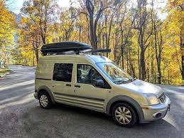 Reveal Meet Dolly Ford Transit Connect Camper Van Conversion In 2020 Ford Transit Ford Transit Connect Camper Transit Connect Camper