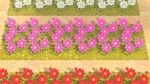 There are 9 different flower types found in acnh, including the lily of the valley flower. How To Make Pink Cosmoses Acnh Animal Crossing New Horizons Switch Game8