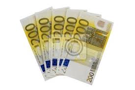 The bank notified the authorities and the perpetrator was arrested and is now facing up to two years in prison on fraud charges. 1000 Eurode Leinwandbilder Bilder Banknote Sicherung Eur Myloview De