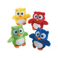 Stuffed Owls Oriental Trading Owl Party Supplies Owl Plush Owl Birthday Parties