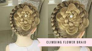 There are lots of ways to do a braided flower crown hairstyle. The Climbing Flower Braid By Sweethearts Hair Youtube