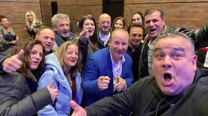 A great day to be Italian, Annette DeCeglie Tenore, Joseph JoeyCat  Catalano, Michael DeGennaro, Freddy Tenore, Blaise Biagio Benevenga, Angelo  Accetta. Linda Sarno-Cafaro