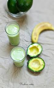Avocado and banana smoothie for weight gain. 5 Minute Avocado Banana Smoothie Rachna Cooks