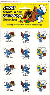I was at staples a couple weeks ago and they had some chocolate scratch n sniff and i bought them to give to my son when he does his tasks. Scratch N Sniff
