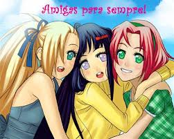 Resultado de imagem para imagens de anime amigas se abraçando