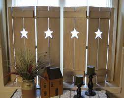 Country Window Shutters Primitive Decorating Country Primitive Decorating Wood Shutters