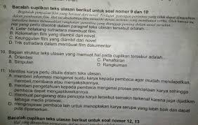 Di dalam kamus besar bahasa indonesia online kata resensi memiliki arti pertimbangan atau pembicaraan tentang buku. Bacalah Cuplikan Teks Ulasan Berikut 10 Bagian Struktur Teks Ulasan Yang Memuat Hal Pada Cuplikan Brainly Co Id