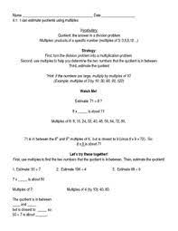 Teaching with printable worksheets helps to reinforce skills by allowing students to use worksheets. Go Math Grade 4 Chapter 4 Modified Lesson Worksheets By Adriana Cella