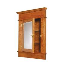 Assembled And Finished Recessed Medicine Cabinet Recessed Medicine Cabinet Craftsman Medicine Cabinets Wood Medicine Cabinets