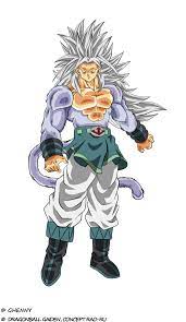 Db Gaiden Commission Super Hitozaru 2 Af Ssj5 By Ghenny Dragon Ball Artwork Super Saiyan 5 Dragon Ball Super Art