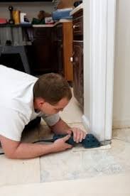 But i can't see that as being a viable option because i don't think it will adhere to the stupid paint they used. Particleboard Flooring A Permanent Solution To Fix For Wet Bathroom