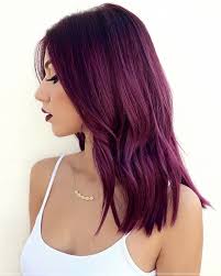 Girls with blonde hair color also try this shade of burgundy is very close to its purple hues. 15 Georgeus Burgundy Hair For Women