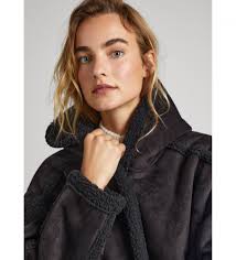 Pepe Jeans Abrigo Rory negro