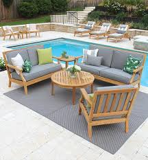 Teak wood patio furniture creating maximum impact in your home. Teak Outdoor Lounge Furniture Collections Country Casual Teak