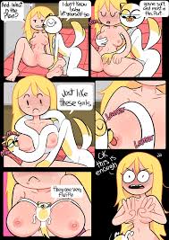 Fionna and Cake: A New Job- (Adventure Time)- By ALWERart