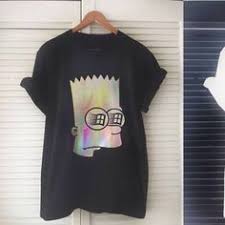 90 S Black Bart Simpson Shirt Find Out Where To Get The T Shirt Clothes Simpsons Shirt Shirts