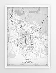 Maybe you would like to learn more about one of these? Plakat Mapa Zory Seria White
