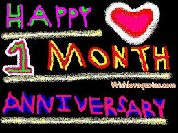 1 one year anniversary steel gifts, 1st first wedding anniversary wallet card. Happy 1 Month Anniversary Paragraph For Boyfriend And Girlfriend 1 Month Anniversary Happy 1 Month Happy One Month Anniversary