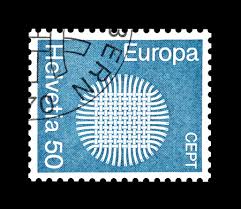 Achetez en ligne sur la boutique la poste. Timbre Poste Annule Imprime Par La Suisse Qui Montre L Europe Cept Circa 1970 Banque D Images Et Photos Libres De Droits Image 59371674