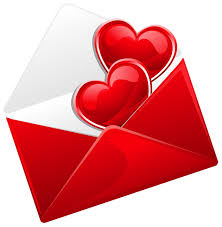 Carta de Amor con 2 Corazones PNG transparente - StickPNG