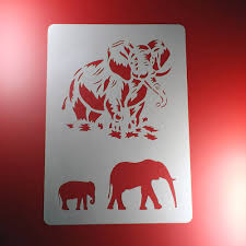 Wir haben verschiedenste hersteller & marken ausführlichst. Schablone Elefant Afrika Steppe Savanne Bv22