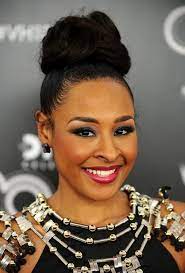 Latest African American Black High Loose Bun Updo Hairstyles Weekly High Bun Hairstyles Braided Bun Hairstyles Natural Hair Styles