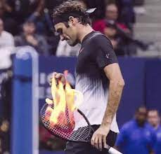 Se cerchi federe originali e divertenti. Trending Gif Sports Fire Tennis Roger Federer Us Open Federer On Fire Us Open 2017 2017 Us Open Deportes Tenis Deportes Tenis