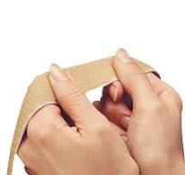 Velcro Nylon And Rubber Stretch Loop With Soft Edges