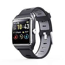 Enacfire Smart Watch W2 Gps Fitness Tracker Ip68 Waterproof Smartwatch Heart Rate Monitor Sleep Tr Waterproof Fitness Tracker Gps Fitness Tracker Smart Watch