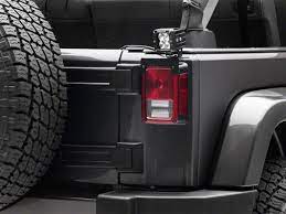 Designed for the jeep wrangler jl sport and sport s only (nothing else) will not fit rubicon, sahara including unlimited sahara altitude or jeep jl gladiator 2018 2019 2020+ must have original jl. Zroadz Jeep Wrangler 3 In Led Light Cubes W Rear Tail Light Mounting Brackets Z384812 Kit 07 18 Jeep Wrangler Jk