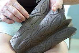 Pin By Sharon On Inspirations For Surface Designs And Textures Pottery Handbuilding Hand Built Pottery Clay Ceramics