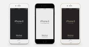 Iphone 6 Psd Vector Mockup Iphone Mockup Psd Iphone Psd Iphone Mockup