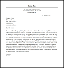 There are plenty of opportunities to land an automotive technician position but it won't just be handed to you. Professional Automotive Technician Cover Letter Sample Writing Guide Resume Now