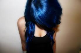 Dark Blue Hair Hair Styles Blue Hair Tumblr Blue Hair